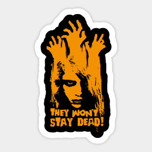 The living dead v5 Sticker